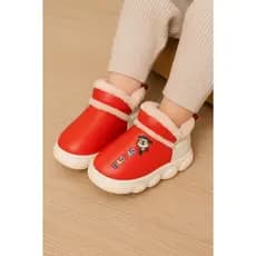 Pantufa Infantil Forrada Antiderrapante – Cores Sortidas e Super Confortável