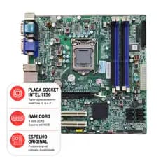 Placa Mãe  IPM Q57 STI  – Socket LGA 1156  -  PROMOÇÃO