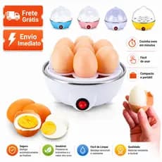 Cozedor De Ovos Elétrico A Vapor