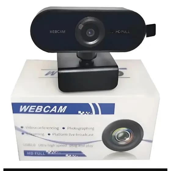 Webcam Para Pc Full Hd 1080p Microfone Live Notebook Usb