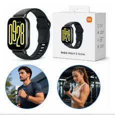 Redmin Wactch 5 Active Cor Preto