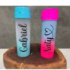 Kit 20 Squeeze Acquabio 480ml, Garrafa de Água, Academia, Esporte - Personalizada