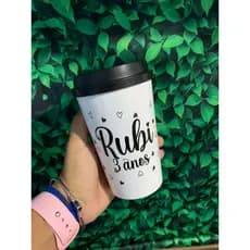 Kit 20 Copo Twister café 400ml tampa Starbucks Lembrancinha Aniversário Festas Eventos Personalizado