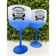 Kit 50 Taças de GIN degradê 450ml - Personalizadas