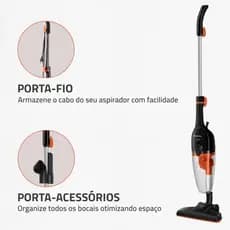 Aspirador de Pó Turbo Cycle, Mondial, 1500W – AP-40-B 110v