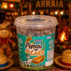 Doce Pingo De Leite 500g Paluti (pote Com 50 Unidades)