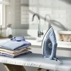 Ferro de Passar Seco e Vapor Electrolux Efficient Base antiaderente Vapor Vertical Extra 1200W de Potência ESI10