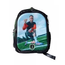Mochila Estampada Estrela Do Futebol Neymar Jr Exclusiva