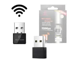 Adaptador USB Receptor Wireless para Rede WiFi Sem Fio PC Notebook Kapbom