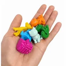 Mini Bichinhos Colecionáveis Sortidos - Kit com 6