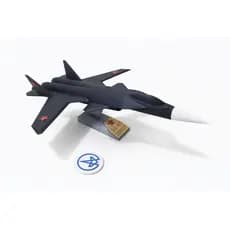 Caça Su-47 Berkut/Firkin russo - Modelo 3D - Caça para decoração - Nave de decoração