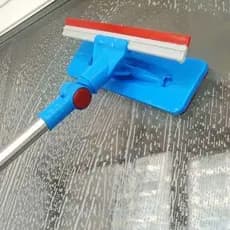 Rodo Limpa Vidro e Janela 2 em 1 Extensível Mágico Esponja Limpa Box Janela Escritório