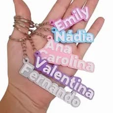 kit chaveiros personalizados colorido para identificação escolar, estojo, TAG mochila, lembrancinhas para aniversário.