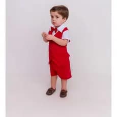 Fantasia Papai Noel Natal Infantil Menino Roupa Natalina Masculina Bebê Roupa de Natal Conjunto Natal Bebê Menino
