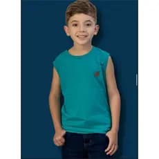 Regata Infantil Masculina Kit com 4 e 6 unidades Regatinhas Infantis para Menino Roupa Verão Infantil Masculina Blusa