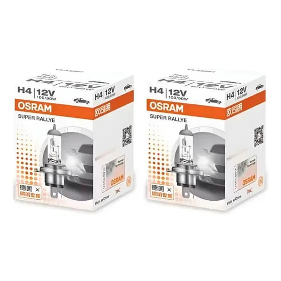 2x Lampadas Osram H4 100w/90w 12v (c59/) Rally - Preço Par