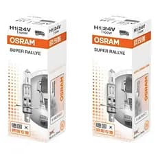 Kit Par Lampada Osram H1 24v 100w Super Rallye Off Road