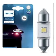 1x Ultra Led Torpedo Canbus C5w C10w Forte Philips Original 30mm