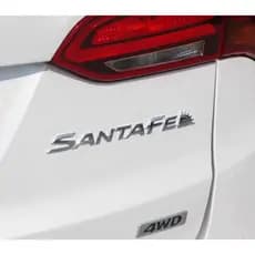 Acessorios Emblema Letreiro Traseiro Santa Fé