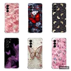CAPA CAPINHA HEX TPU COMPATÍVEL COM Samsung A07 , A17 , A37 e A57 Tpu Desenhos Borboletas