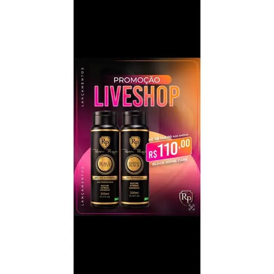 Kit Rp Matizador black  Robson Peluquero Promoção