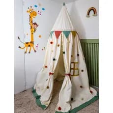 Cabaninha de Teto Boho cantinho da leitura/Cabaninha de brincar/Cabaninha Dossel quarto de bebê e criança