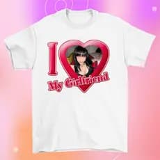 Camiseta personalizada Billie Eilish I love My Girlfriend Unissex