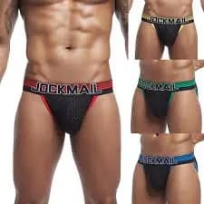 Homens Novos Cuecas De Malha Respirável Patchwork Sports fitness Cueca Boxer Cuecas