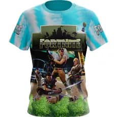 Camiseta Camisa FORTINET - ADULTO e INFANTIL
