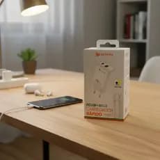 Carregador Peining Pei-pd123-c Usb-a E Usb-c Rápido