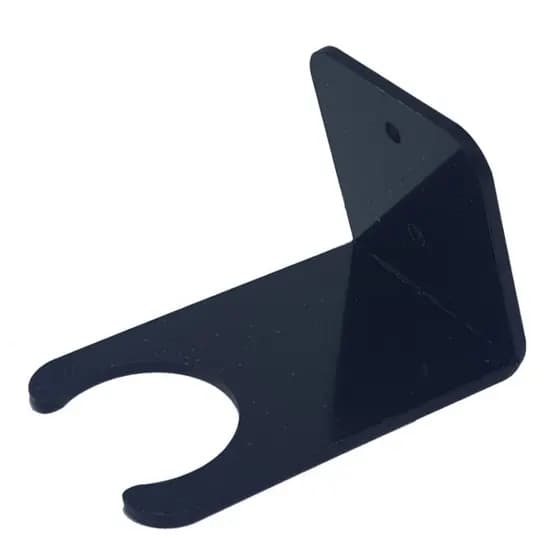Suporte de parede para microfone em acrílico