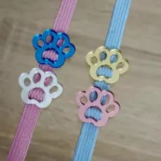 Finalizadores de laços - PATINHA - Apliques Passantes de Fitas e elásticos 7mm