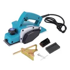 Plaina Elétrica Manual Industrial 800W Nakasaki - Profissional - Lâmina Dupla 82mm - Envio Imediato