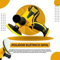Polidor Politriz Angular 700W Multifunções 5 Polegadas - Potência e Versatilidade - Envio Imediato