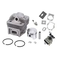 Kit Cilindro Completo 40cc P/Roçadeira + Vela + Junta + Carburador Roçadeira - Varias Variações