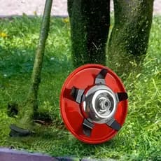 Disco Estrela Enxada Giratória C/ Duas Laminas para Roçadeira – Capina Eficiente - Envio Imediato