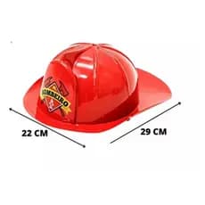 Capacete de Bombeiro Infantil Toy Master - Equipamento de Fantasia