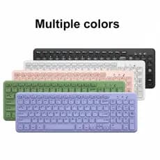 BOW 2.4G Conjunto De Mouse E Teclado Sem Fio Com Receptor USB Ratos De Ultra-Fino Mudo Para Mac Computer Notebook Tablet