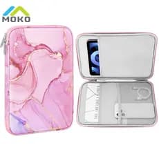 MoKo 9-11 Polegadas Bolsa Protetora Para Tablet Com Bolso , Adapta iPad Air 5 10.9'2022 , Pro 11 M2 2022-2018 , 10 10.9 202 4 10.9 , Tab S8/A7
