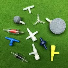 Acessórios para aquário Válvula de controle de fluxo de ar Conector de ar Tubo de oxigênio Conjunto de bomba de ar de pedra do tanque de peixes