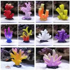 Resina Fofa Artesanato Artificial Mini Coral Aquário Decoração Casa Peixe Tanque Jardim Bonsai Ornamento Estrela Do Recife