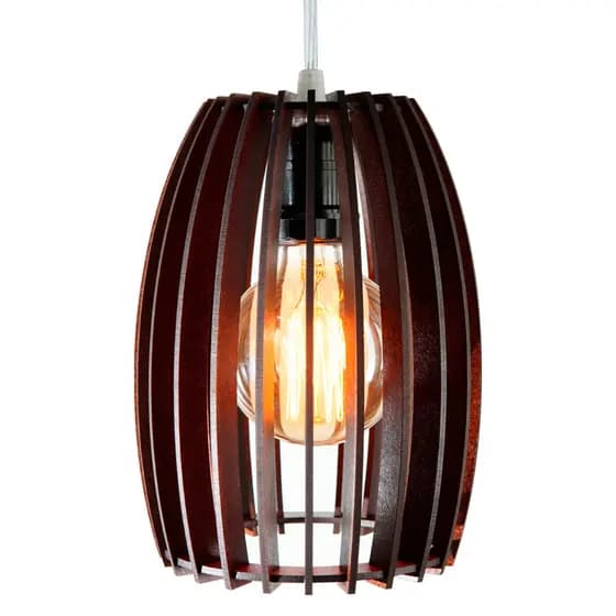 Luminária de Teto Cacau Pendente Lustre para Balcão Cozinha Bancada Área Gourmet Dica de Presente