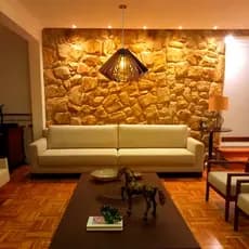 Luminária Moderna de Teto Tipo Pendente em Madeira MDF - ENVIAMOS MONTADA - Pronta para Instalar!