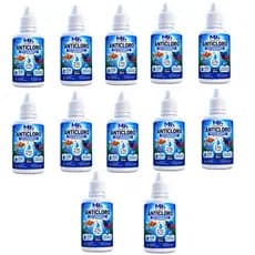 Anticloro Instantâneo para Aquários, Lagos 20ml 12 Unidades MF Aquarium