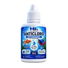 Anticloro Instantâneo para Aquários, lagos, tanques 20 ml