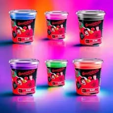 Geleca Slime Gelástica Com Bolinha surpresa Enaldinho Pote 120g