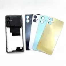 Para Samsung Galaxy A06 4G SM-A065F/DS Tampa Traseira Da Bateria E Peças De Reposição Estrutura Intermediária
