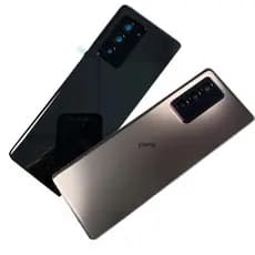 Capa De Vidro Traseira Para SAMSUNG Galaxy Z Fold 2 Fold2 SM-F916 Caixa Da Bateria Tampa Porta Peças De Reparo