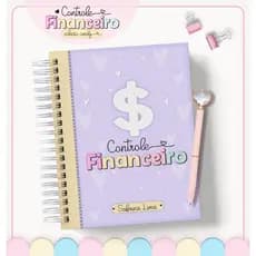 Agenda de Controle Financeiro | Planner Financeiro | Caderno  | Gastos