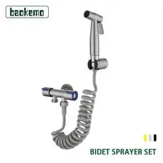 Torneira Do Banheiro Com Flusher Conjunto De Bidet De Banheiro Conjunto De Spray De Bidet